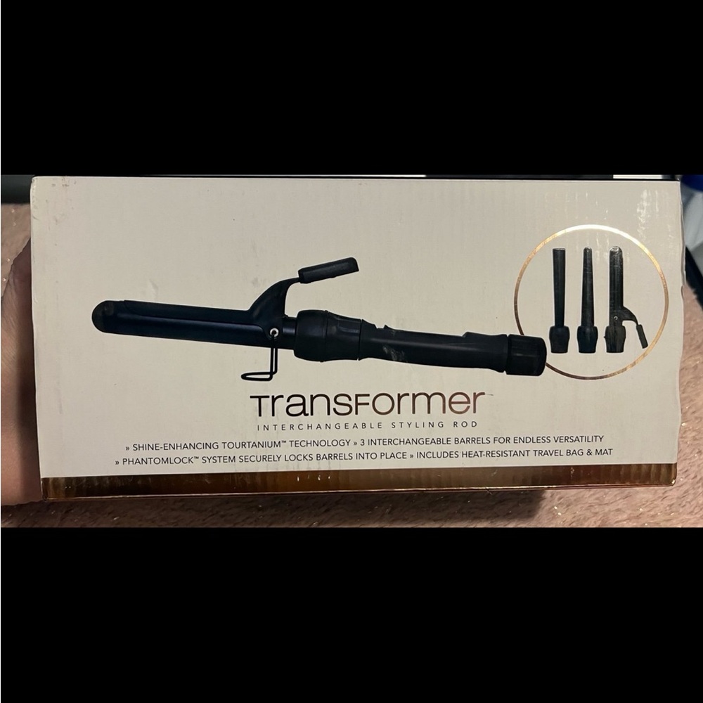 BRAND NEW Keratin Complex Transformer Interchangeable Styling Rod curling iron